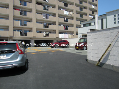 駐車場です。